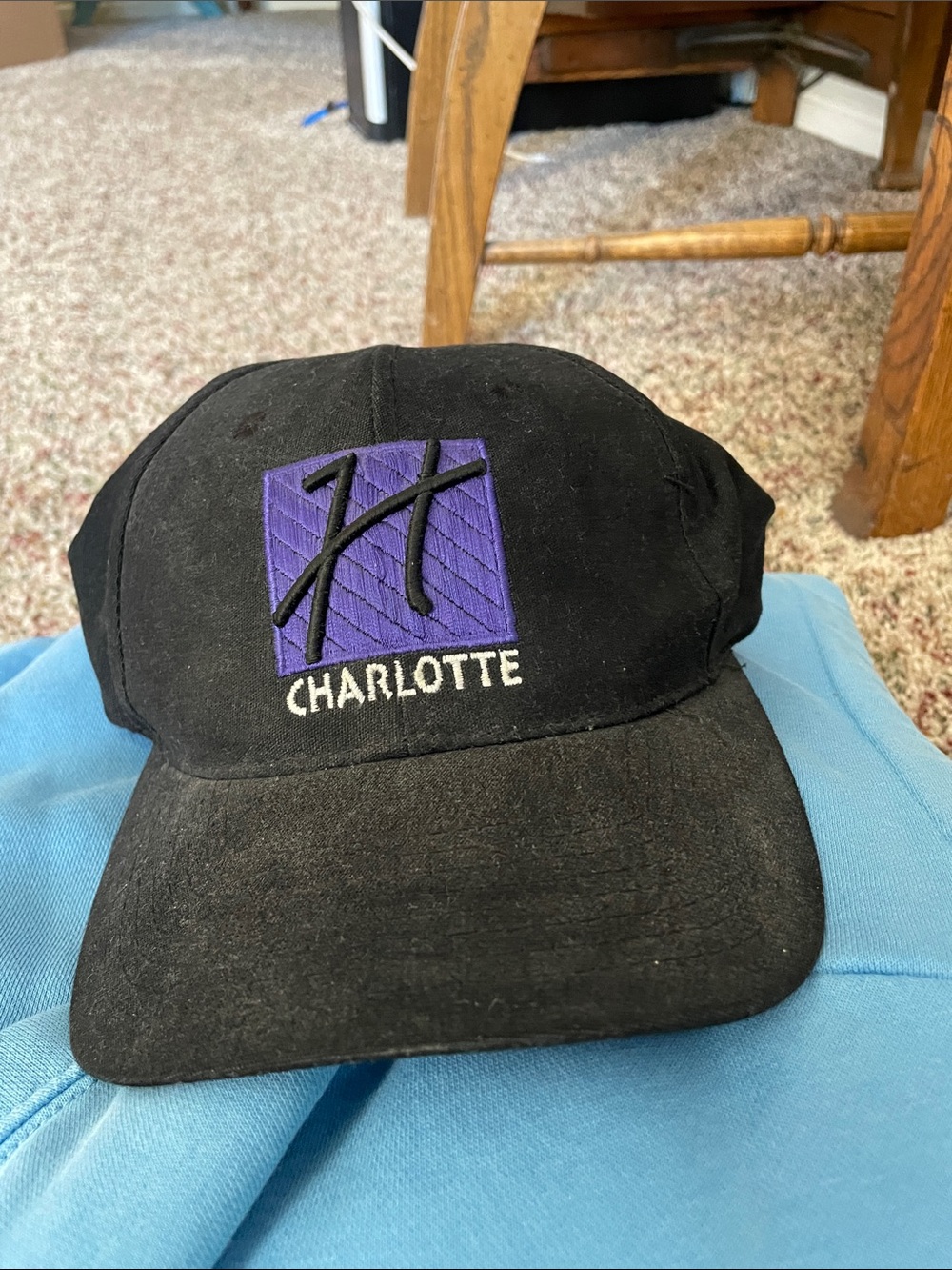 Vintage 90s Charlotte Hornets hat